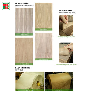 Panneaux muraux 3D en <span class=keywords><strong>bois</strong></span> massif, <span class=keywords><strong>placage</strong></span> en chêne rouge naturel, coupe couronne, <span class=keywords><strong>adhésif</strong></span>, <span class=keywords><strong>pour</strong></span> skateboard - Product Image 6