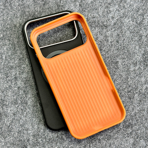 เคสโทรศัพท์แฟชั่น L105 หนังเรียบ วงแหวนเหล็ก เคสแม่เหล็ก ขายส่ง สำหรับ iPhone 12 13 14 15 16 17 Pro Max - Product Image 4