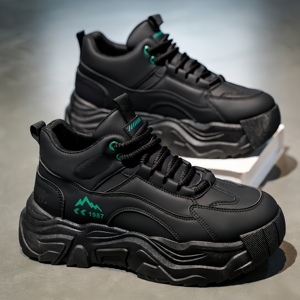 Sports Men's Casual <b>Shoes</b>, Thick Soled, <b>Height</b> <b>Increasing</b>, Breathable, Multifunctional Walking <b>Shoes</b> - Product Image 4