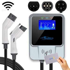 Diboev 32A 22KW 3 P ผนัง evse Phase3 ID <span class=keywords><strong>4</strong></span> AC สถานีชาร์จ gbt เครื่องชาร์จ3เฟส11KW สำหรับ zeekr 001สถานีชาร์จ - Product Image 1