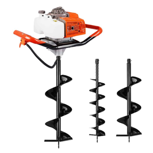 Máquina perforadora de tierra a gasolina de alta potencia para agricultura, ideal para plantar huertos y cavar postes, con certificación CE - Product Image 1