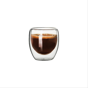 Set Milano di 4 Tazze <span class=keywords><strong>da</strong></span> Espresso a Doppia Parete Isolate, Bicchieri per Americano e Lungo <span class=keywords><strong>in</strong></span> Cristallo Premium - Product Image 5