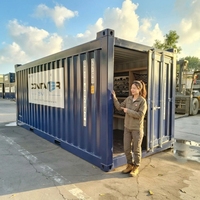 Conteneur Offshore de 20 pieds Certifié DNV 2.7-1 Conteneur de Stockage Amovible Portable pour Utilisation Marine et Industrielle