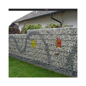 Haute qualité 2*1*1m galvanisé Gabion grillage clôture mur de soutènement traitement de Surface trempé à chaud soudé <span class=keywords><strong>coupe</strong></span> de <span class=keywords><strong>fil</strong></span> carré - Product Image 4