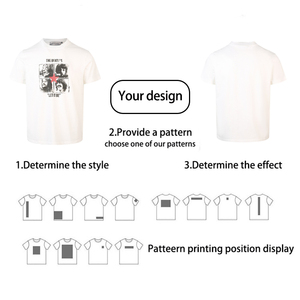 <span class=keywords><strong>T</strong></span>-<span class=keywords><strong>shirt</strong></span> Grafica Vintage Zewu Rock <span class=keywords><strong>Band</strong></span> - Manica Corta, Cotone Lavato, Top per Festival <span class=keywords><strong>Musicali</strong></span> - Product Image 3