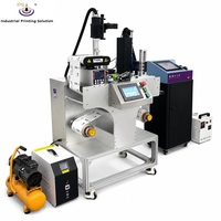 Machines de rembobinage simples IPS-RW100, machine de rembobinage automatique d'étiquettes pour rouleaux de ruban adhésif en plastique Bopp