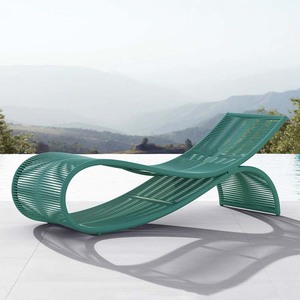 Literie extérieure Loisirs Balcon extérieur Loisirs Imperméable et protection solaire, Meubles de chaise longue de jardin de cour extérieure - Product Image 3