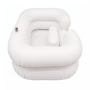 Lavabo Portátil para Salón de Belleza y Peluquería, Modelo 2025, Color Negro, Extraíble, con Tanque de Agua - Product Image 1