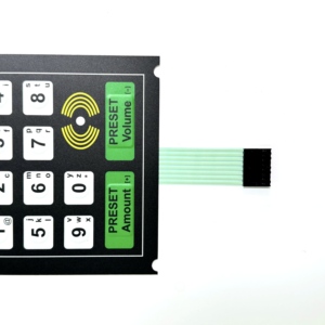 Interruttore pompa carburante tastiera erogatore S4 Euro membrana flessibile 3M bastone di alta qualità stampa S4 pompa del carburante interruttore - Product Image 3