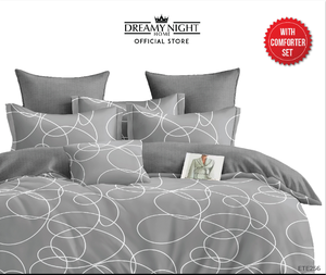 Juego de Edredón Moderno Terry Super Individual, 650 Hilos, Transpirable, Suave, Relleno de Microfibra de Poliéster, Sábana Ajustable de 30 cm de Profundidad - Product Image 1