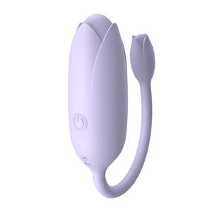 Vibrador de Huevo de Silicona con Control por Aplicación, Estimulador de Punto G y Clítoris, Masajeador Impermeable, Juguete Sexual para Parejas y Lesbianas - Product Image 6