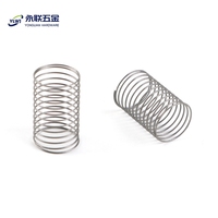 Custom 1mm Spiral Coil Small Stainless Steel Compression Spring Custom Color ODM/OEM Service for Computer Keyboard Accessories