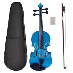 Violín de Madera Contrachapada de Color, Tamaño <span class=keywords><strong>Pequeño</strong></span>, 4/4, 3/4, 1/2, 1/4, 1/8, para Principiantes, Niños y Niñas, Instrumento Musical, Marca Personalizada, <span class=keywords><strong>Precio</strong></span> Económico - Product Image 3
