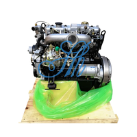 Rakitan Mesin Diesel Asli 2.5L 4JA1 4JA1-T untuk ISUZU Dmax Pickup Excavator 6UZ1 4JH1 4JB1