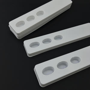 Emballage de plateau blister blanc de forme personnalisée pour bouteille de vernis à ongles en gel - Product Image 4