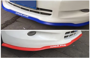 Striscia Protettiva Universale Blu Samurai in Gomma per Paraurti Posteriore Auto 2.5m*5cm, Durevole, Flessibile, Installazione con Nastro Adesivo - Product Image 6