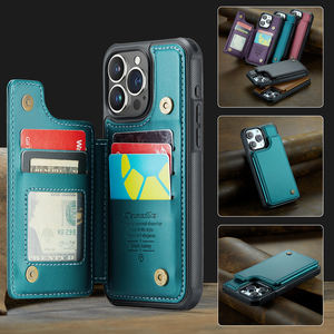 <span class=keywords><strong>CaseMe</strong></span> pour <span class=keywords><strong>iPhone</strong></span> 17 air SE XS <span class=keywords><strong>XR</strong></span> 11 12 13 14 15 16 Plus Pro Max TPU Soft Flip Card Slot Cash Bag PU Leather Phone Case Cover - Product Image 5