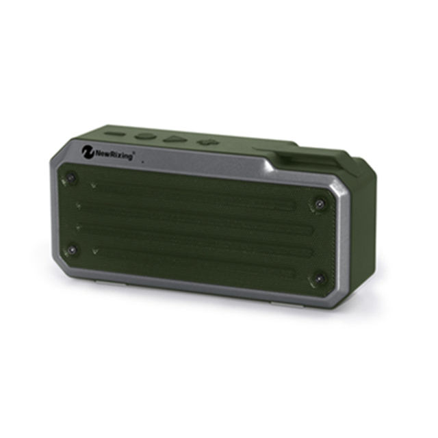 S11DIA popular square metal texture portable wireless speaker Blue tooth bike mount hook Stereo outdoor caixa de som mini bocina