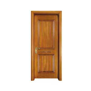 5% de réduction sur la conception de portes en bois extérieures bon marché portes intérieures en bois massif en vente
