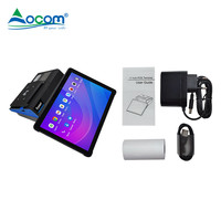 Android 13 4 + 64 Memory Smart Tablet 11 pouces Point de vente Android Pos Systems avec écran 2.4 pouces