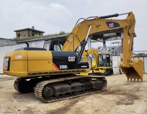 Excavadora sobre orugas Caterpillar 336DL de segunda mano Precio barato usado Excavadora CAT 336DL Media en Shanghai Yard - Product Image 3