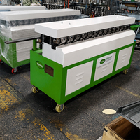 Machine de fabrication de joints TDF robuste pour conduites en tôle galvanisée de 0,8 mm, 1,0 mm, 1,2 mm