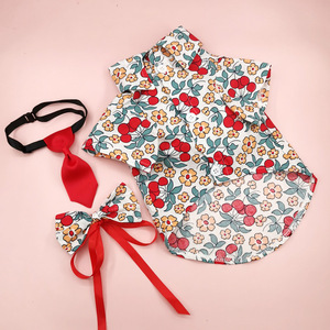 Nuevas Sudaderas con Capucha para <span class=keywords><strong>Perro</strong></span>, Elegantes y Clásicas, de Algodón, con Estampado Floral, Estilo Instagram, para Otoño - Product Image 3