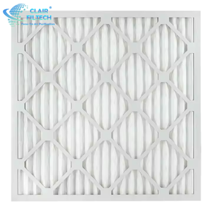 Nouveau pré<span class=keywords><strong>filtre</strong></span> plissé en fibre synthétique personnalisé <span class=keywords><strong>G4</strong></span> pliable <span class=keywords><strong>à</strong></span> plat avec porosité de 0,3 micron de qualité hospitalière pour l'efficacité des systèmes HVAC - Product Image 3
