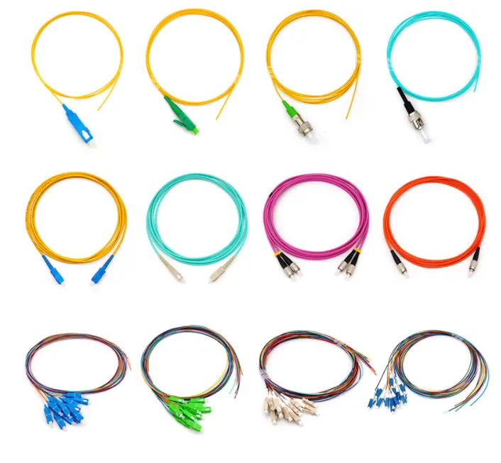 Alta qualità fibra jumper SC APC a SC APC single mode simplex 2.0mm PVC giallo fibra ottica patch cord