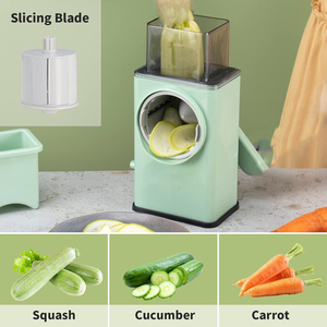 Inthetrend Multifunctional 1-Piece <b>Vegetable</b> Cutter Cheese Potato Grater <b>Chopper</b> Eco-Friendly Kitchen Accessories Made PP - Product Image 3