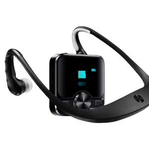 Reproductor MP3 con Gancho para la Oreja, Pantalla OLED y Radio FM/Bluetooth, para Correr, Deporte, Regalo, Logotipo Personalizado, Dispositivo Portátil con Grabadora - Product Image 1
