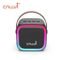 Callvi W3 Mini haut-parleur de lecteur de musique audio portable BT avec lumière clignotante