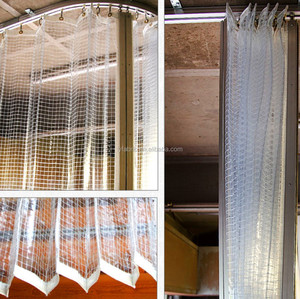 3*3 Không Thấm Nước PVC Rõ Ràng Trong Suốt Lưới Tarp PVC Trong Suốt Vải Cho Bụi Che Túi Mua Sắm Nhà Xanh - Product Image 4