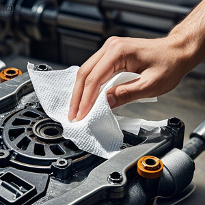 TYMUS Heavy Duty Hand Cleaning Wipes Industrial Multi Function Cleaning Wipes 50 Count Disposable Wet <strong>Tissue</strong>
