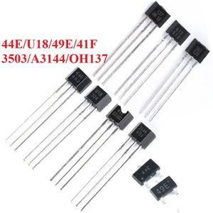 Độ nhạy cao 10 cái hiệu ứng hội trường cảm biến chuyển A3144 <span class=keywords><strong>44e</strong></span> U18 49e 41f 3503 oh137 yếu tố hội trường không chổi than động cơ điện - Product Image 1