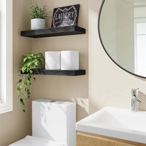<span class=keywords><strong>Mensole</strong></span> Galleggianti in Legno da Parete <span class=keywords><strong>per</strong></span> Soggiorno, Camera da Letto, Bagno e Cucina, <span class=keywords><strong>per</strong></span> Organizzazione e Stoccaggio - Product Image 2