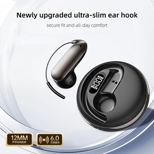 Casque de traduction intelligent IA Bluetooth avec longue autonomie, indicateur LED, écouteurs de traduction à suspension auriculaire pour <span class=keywords><strong>iPhone</strong></span> - Product Image 3