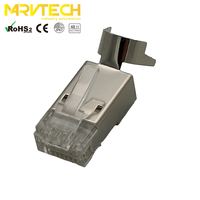 Precio de fábrica Cat6 Cat5 Shield Ethernet UTP FTP STP RJ45 Lan Modular Network Crystal Connector OEM Service IP67 Automotive Male