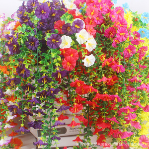 Guirnaldas Colgantes de Gloriosas Simuladas, Flores Artificiales de Seda para Decoración de Bodas al Aire Libre y del Hogar - Product Image 3
