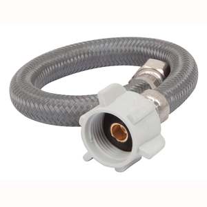 Tuyau en caoutchouc Foset FWC-P30VL 30cm avec connecteur en plastique vinyle Accessoire à usage général - Product Image 2