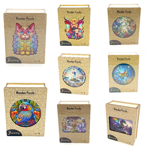 Puzzle per Adulti e Bambini, Giocattoli Educativi Fai-da-Te, Set di Puzzle in <span class=keywords><strong>Scatola</strong></span>, Puzzle in <span class=keywords><strong>Legno</strong></span> di Animali all'Ingrosso - Product Image 5