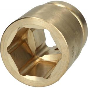 KS TOOLS - 963.0004 1.1/2 ''BRONZE plus douille, 6 côtés (mm) CLIQUET ANTI-éTINCELLES, DOUILLES ET DOUILLES À CHOCS - Product Image 1
