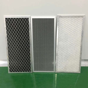 Panneau G4 Pré-filtre à <span class=keywords><strong>charbon</strong></span> de bois Grille métallique galvanisée Filtre à <span class=keywords><strong>charbon</strong></span> <span class=keywords><strong>actif</strong></span> <span class=keywords><strong>pour</strong></span> hottes de cuisinière HVAC Filtre à air <span class=keywords><strong>pour</strong></span> four AC - Product Image 2