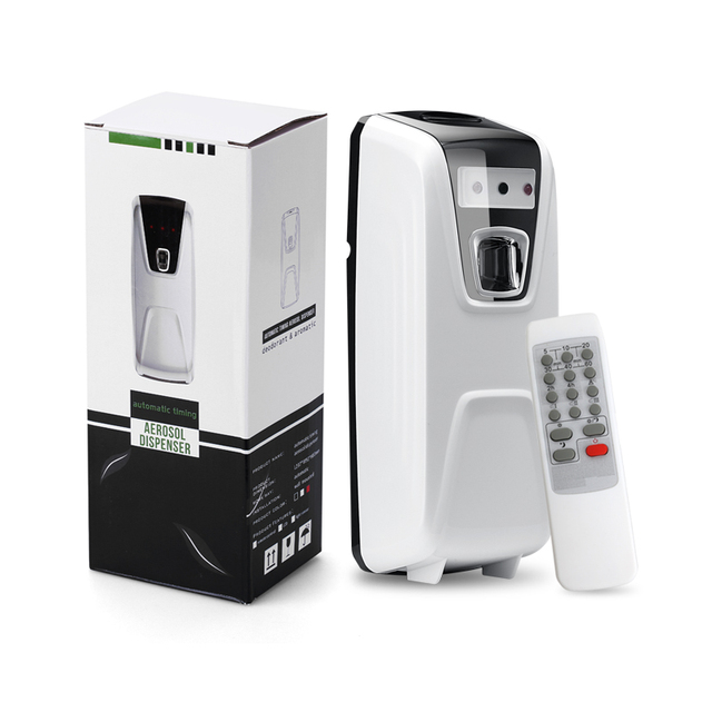 Automatic Wall-Mounted Aerosol Dispenser YK3601 Eco-Friendly Remote Control Air Freshener Automatic Spray