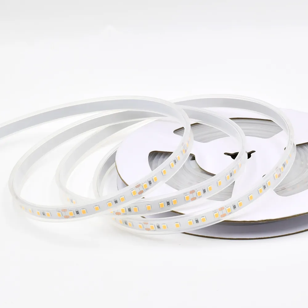 Silicone Dropping 120LED 2835 Led Strip Light IP67 IP68 Waterproof 5m Blue Green Pink Red 12V 24V Flexible Strip Light