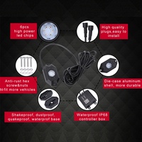 Accessoires de voiture pour automobiles, éclairage sous caisse, éclairage sous caisse blanc, kit de lumières LED pour voiture, RGB pour voiture
