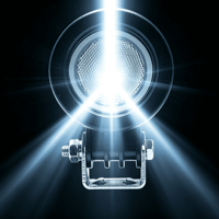 Nouvelle lampe de travail LED 2,2 pouces 10W, étanche IP68, 12-48V, 720 lumens, lampe auxiliaire de conduite, tout-terrain, voiture, camion, chariot élévateur, machinerie