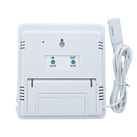 Termometer Sensor Temperatur, CH-927 Termometer Sensor Kelembapan, Termometer Dalam dan Luar Ruangan LCD