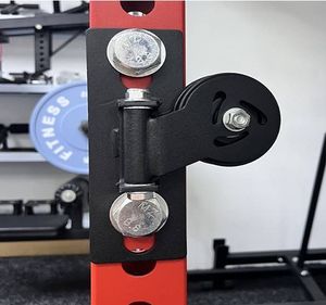 <span class=keywords><strong>Poulie</strong></span> de roulement fixe montée en rack accessoires d'équipement de fitness d'aviron assis à position haute faits maison - Product Image 6
