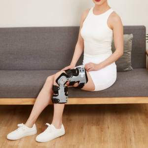 Penjepit lutut Osteoarthritis dapat disesuaikan medis penopang lutut OA Un Loader - Product Image 3